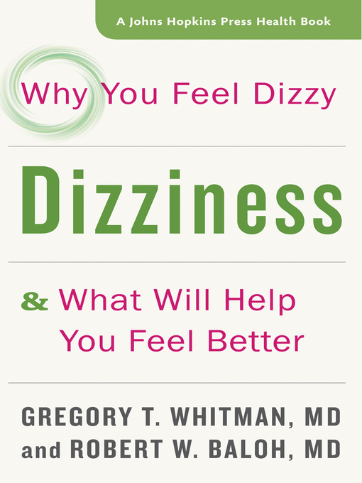 Title details for Dizziness by Gregory T. Whitman - Wait list